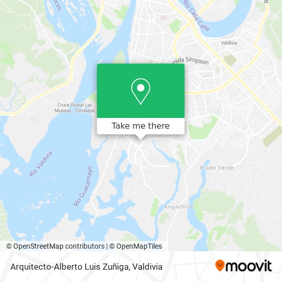 Mapa de Arquitecto-Alberto Luis Zuñiga