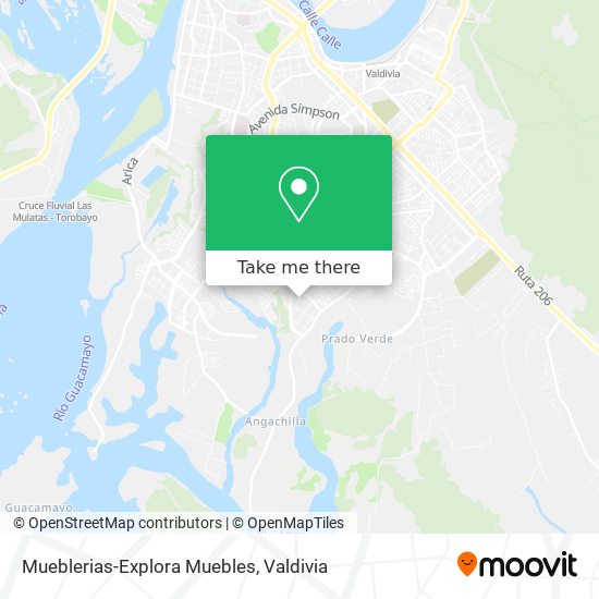 Mapa de Mueblerias-Explora Muebles
