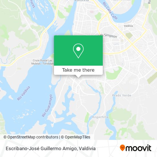 Mapa de Escribano-José Guillermo Amigo