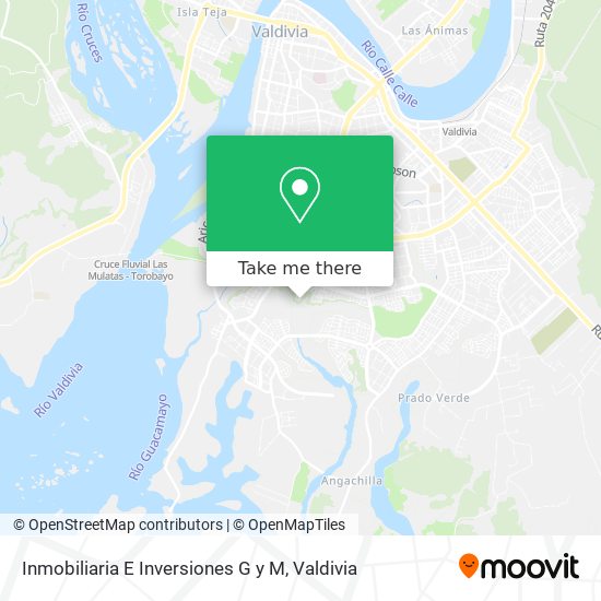 Inmobiliaria E Inversiones G y M map