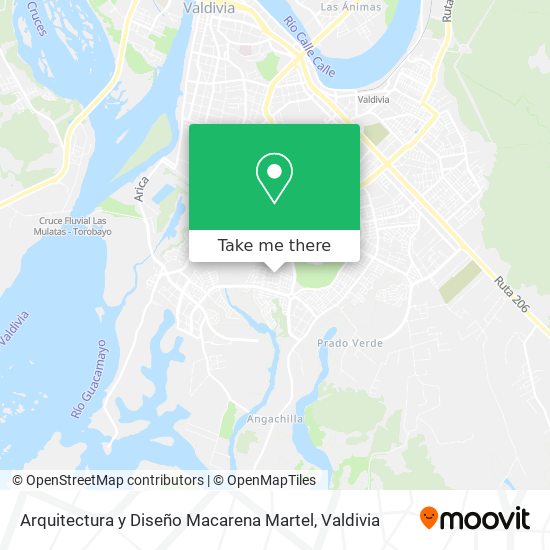 Mapa de Arquitectura y Diseño Macarena Martel