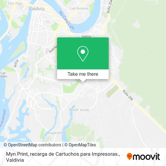 Myn Print, recarga de Cartuchos para Impresoras. map
