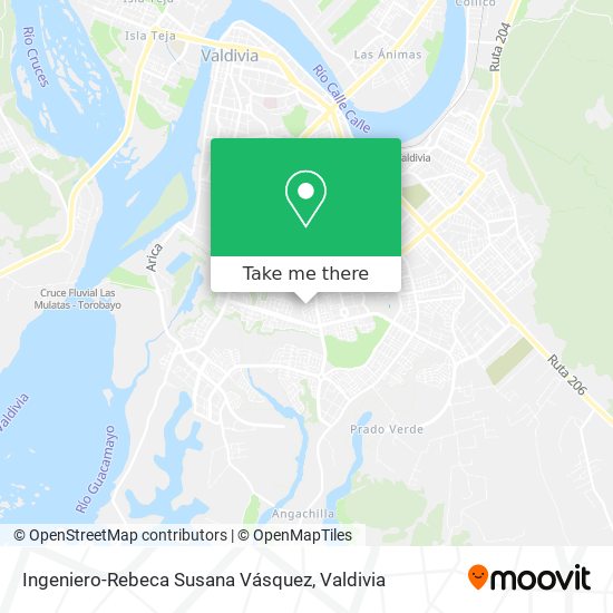 Ingeniero-Rebeca Susana Vásquez map