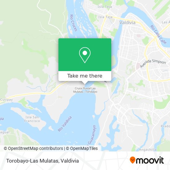 Mapa de Torobayo-Las Mulatas