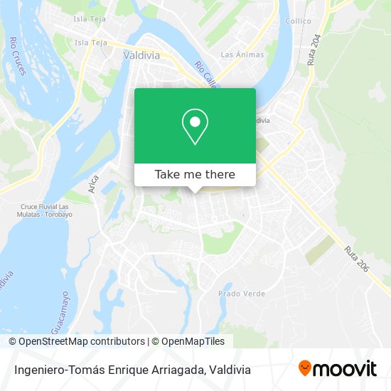 Mapa de Ingeniero-Tomás Enrique Arriagada