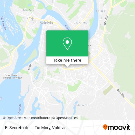 Mapa de El Secreto de la Tia Mary