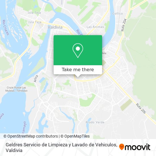 Geldres Servicio de Limpieza y Lavado de Vehiculos map