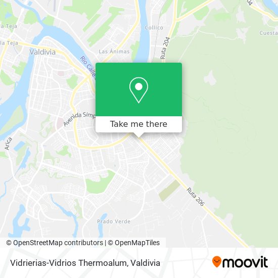 Vidrierias-Vidrios Thermoalum map