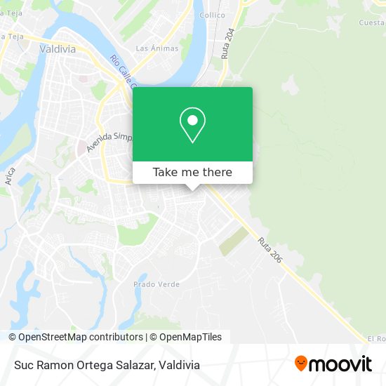 Suc Ramon Ortega Salazar map
