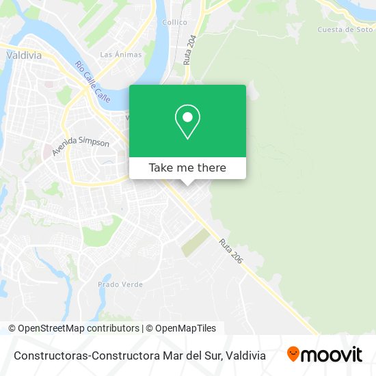 Mapa de Constructoras-Constructora Mar del Sur