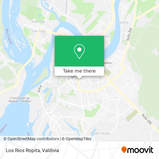 Mapa de Los Rios Ropita