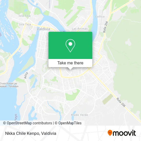 Nkka Chile Kenpo map