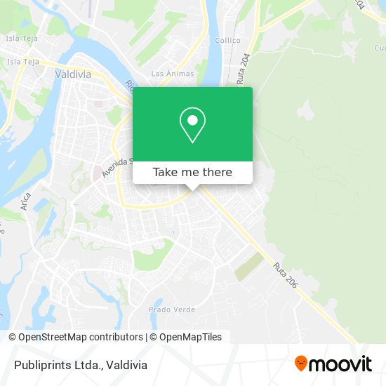Mapa de Publiprints Ltda.