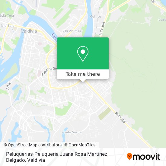 Peluquerias-Peluqueria Juana Rosa Martinez Delgado map