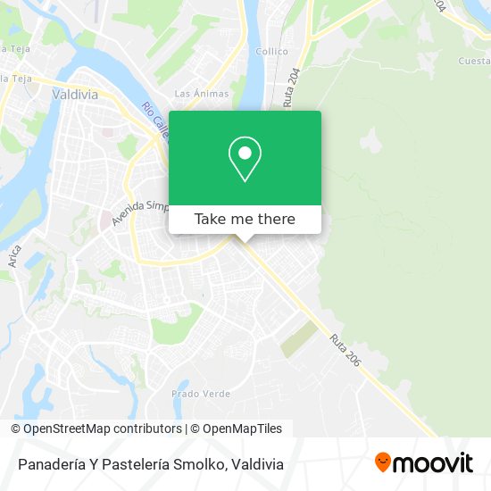 Panadería Y Pastelería Smolko map