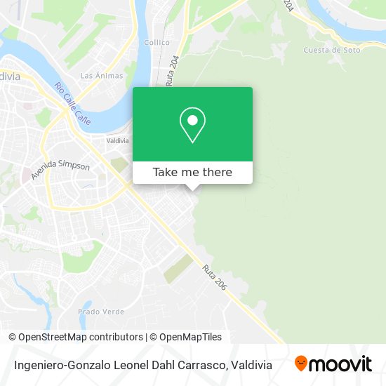 Ingeniero-Gonzalo Leonel Dahl Carrasco map