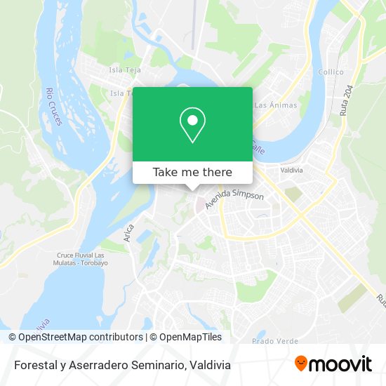 Mapa de Forestal y Aserradero Seminario