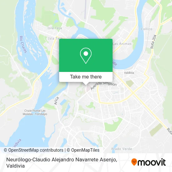 Mapa de Neurólogo-Claudio Alejandro Navarrete Asenjo