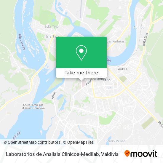 Laboratorios de Analisis Clinicos-Medilab map