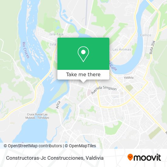 Constructoras-Jc Construcciones map