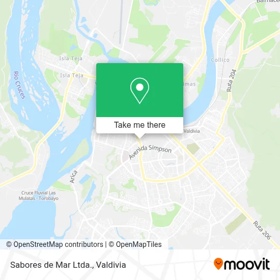 Sabores de Mar Ltda. map