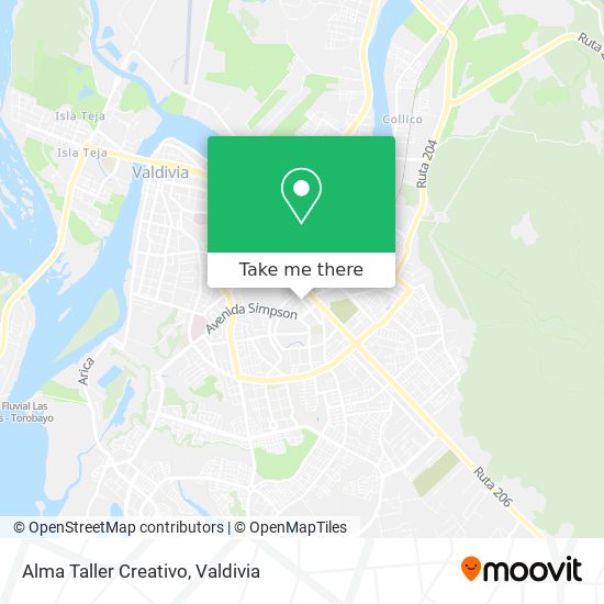 Alma Taller Creativo map