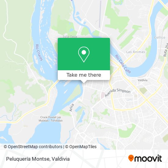 Mapa de Peluquería Montse