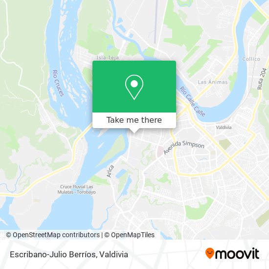 Mapa de Escribano-Julio Berríos
