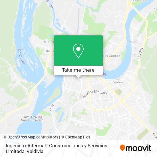 Ingeniero-Altermatt Construcciones y Servicios Limitada map