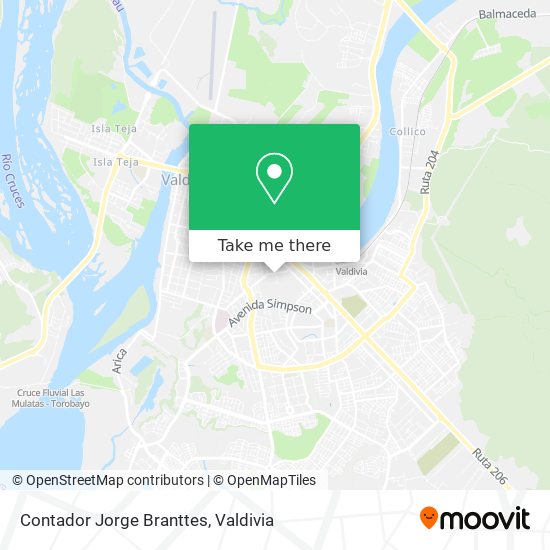 Contador Jorge Branttes map