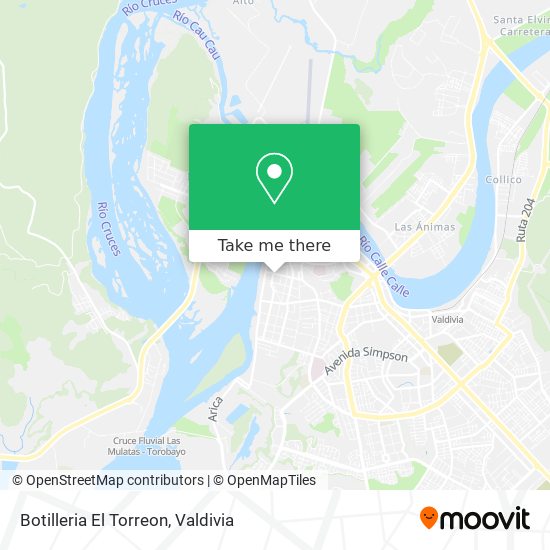 Botilleria El Torreon map