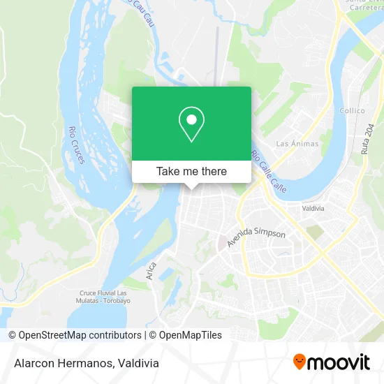 Mapa de Alarcon Hermanos