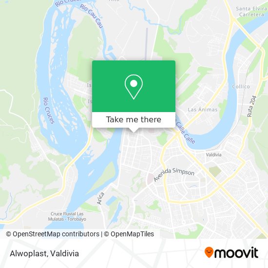 Mapa de Alwoplast
