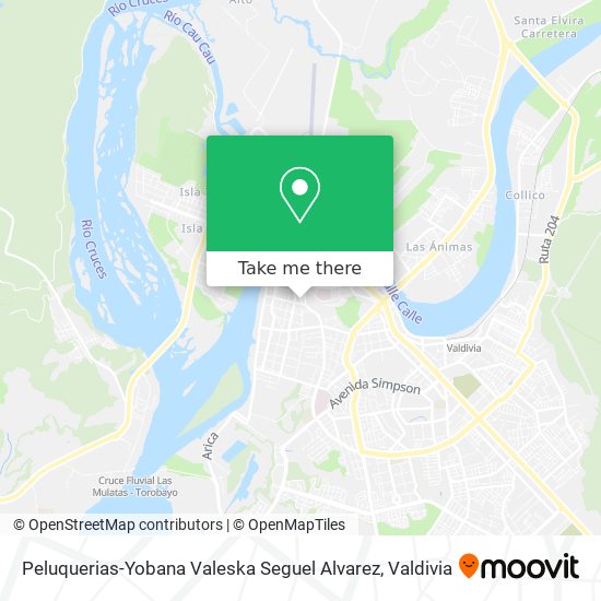 Peluquerias-Yobana Valeska Seguel Alvarez map