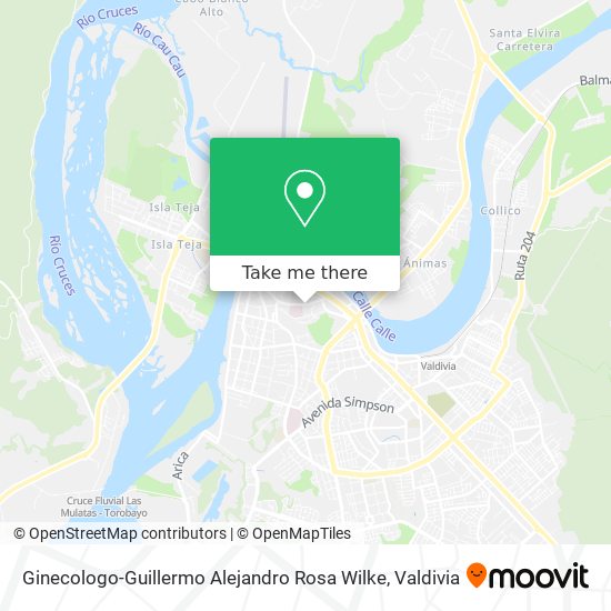 Ginecologo-Guillermo Alejandro Rosa Wilke map