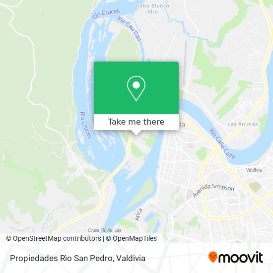 Mapa de Propiedades Rìo San Pedro