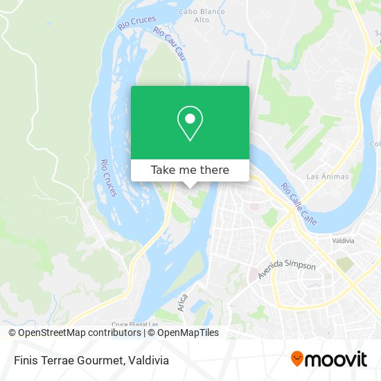 Mapa de Finis Terrae Gourmet