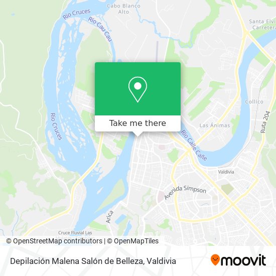 Depilación Malena Salón de Belleza map