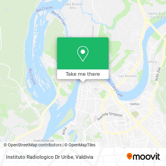 Instituto Radiologico Dr Uribe map