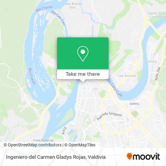 Ingeniero-del Carmen Gladys Rojas map