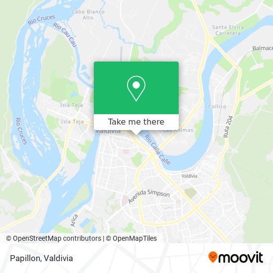 Mapa de Papillon