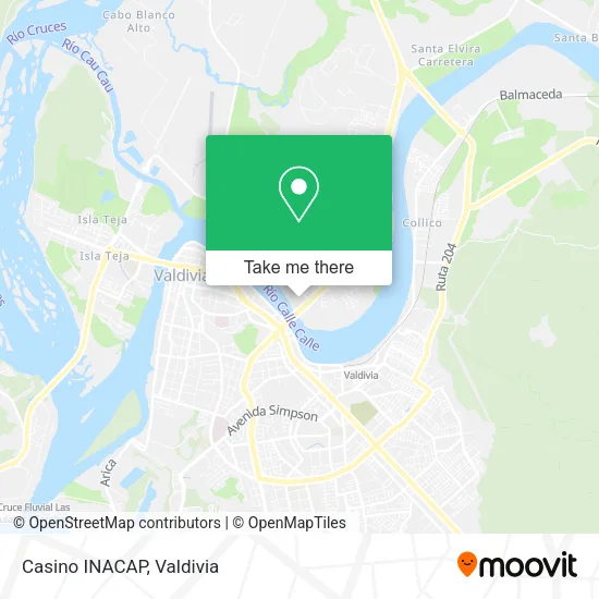Mapa de Casino INACAP