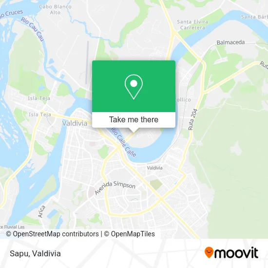 Mapa de Sapu