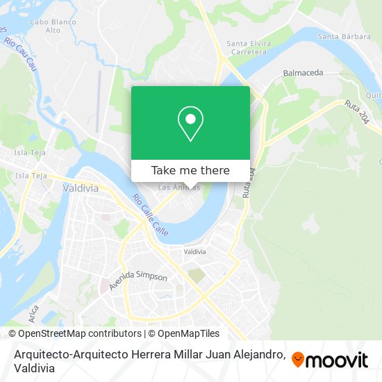 Mapa de Arquitecto-Arquitecto Herrera Millar Juan Alejandro