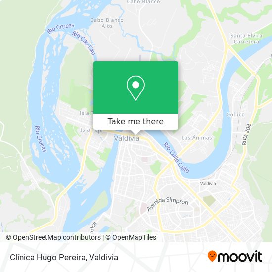Clínica Hugo Pereira map