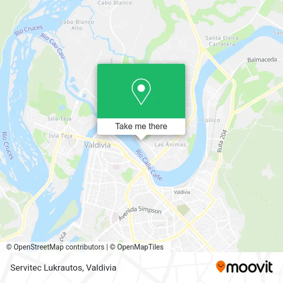 Servitec Lukrautos map