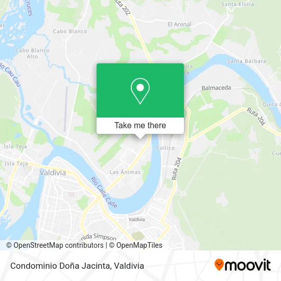 Condominio Doña Jacinta map