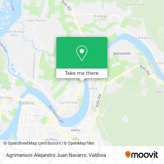 Mapa de Agrimensor-Alejandro Juan Navarro