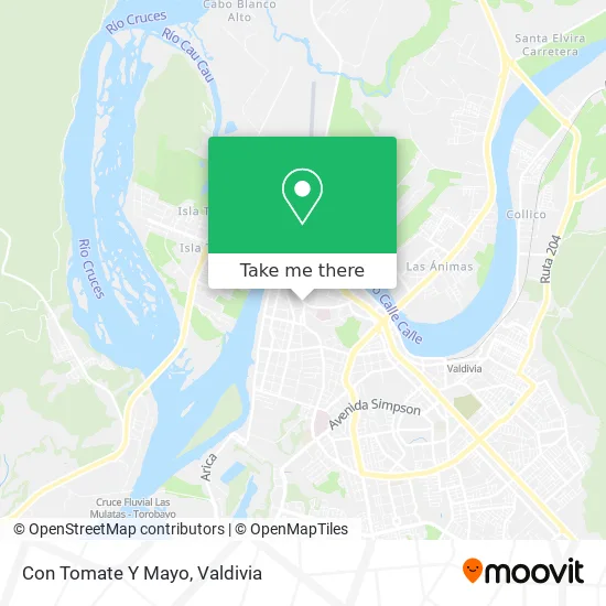 Con Tomate Y Mayo map