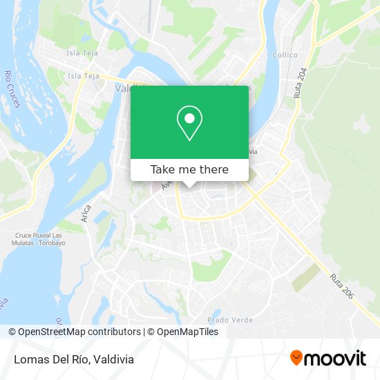Mapa de Lomas Del Río